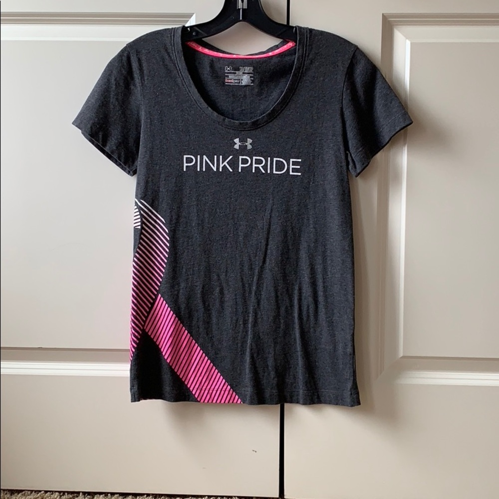 Under Armour Pink Pride Athletic T Shirt
